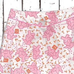 Rare Vintage Vested Gentress Hippo Golf Skort